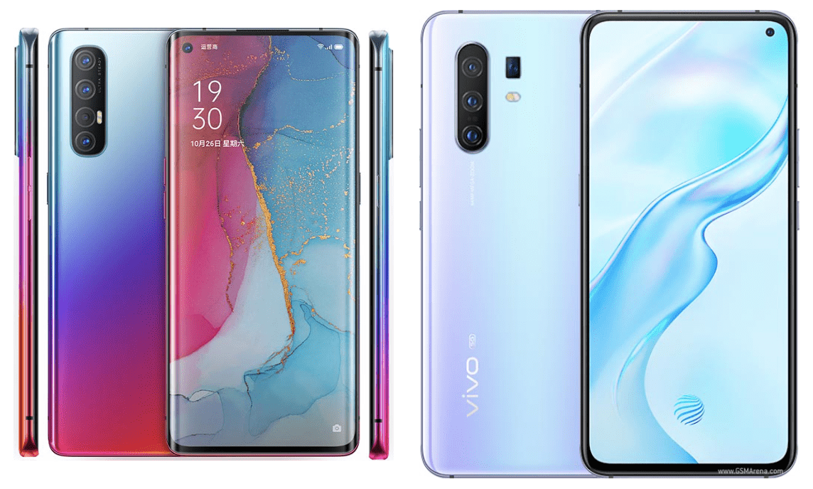 So sánh hiệu năng giữa Exynos 980 (8nm) của vivo X30 Pro với Qualcomm SDM765 Snapdragon 765G (7nm) của Oppo Reno3 Pro thông qua AnTuTu