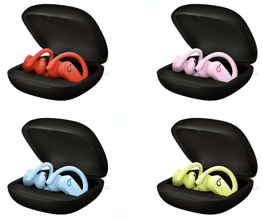 Tai nghe bluetooth Apple Powerbeats Pro sẽ có bốn màu sắc nổi bật. Dự kiến phát hành vào đầu tháng 6.